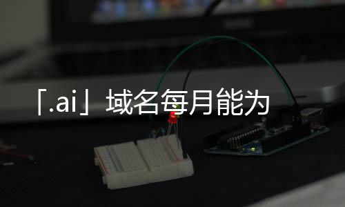 「.ai」域名每月能为安圭拉带来约300万美元的收入