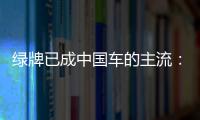 绿牌已成中国车的主流：每卖出10辆就有超7辆是新能源汽车