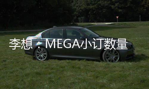 李想：MEGA小订数量远超2022年理想L9同期表现