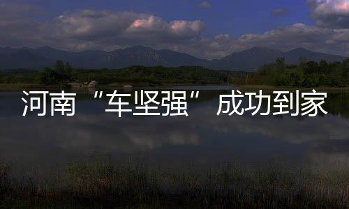 河南“车坚强”成功到家过年 感动网友：边哭边跑 撞成这样也得回家