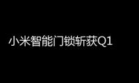 小米智能门锁斩获Q1 销量断层式领先