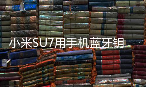 小米SU7用手机蓝牙钥匙有时无法自动解锁 官方支招