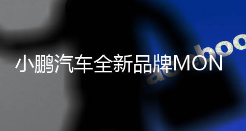 小鹏汽车全新品牌MONA正式公布！何小鹏：比小米SU7销量更好