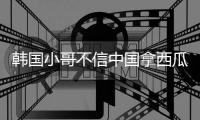 韩国小哥不信中国拿西瓜喂猪 网友：小哥想当猪队友